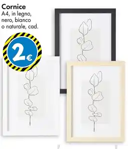 Tedi Cornice A4 offerta