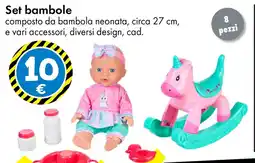 Tedi Set bambole 8 pezzi offerta