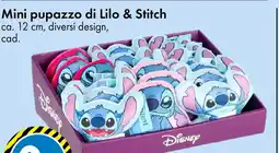 Tedi Mini pupazzo di Lilo & Stitch offerta