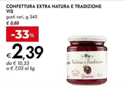 Bennet Confettura extra natura e tradizione VIS offerta