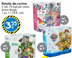 Tedi Rotolo da cucina offerta