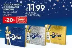 Bennet Baci scatola regalo cioccolatini perugina offerta