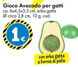 Tedi Gioco Avocado per gatti offerta