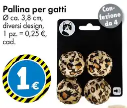 Tedi Pallina per gatti offerta