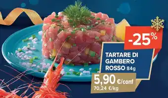 Tartare di gambero rosso