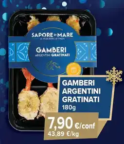 Sapore di Mare Gamberi argentini gratinati offerta
