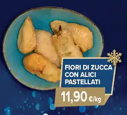 Sapore di Mare Fiori di zucca con alici pastellati offerta