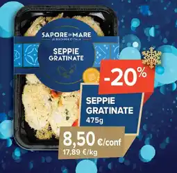 Sapore di Mare Seppie gratinate offerta