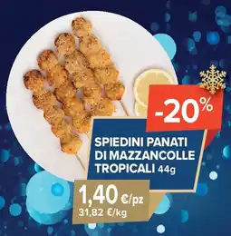 Sapore di Mare Spiedini panati di mazzancolle tropicali offerta
