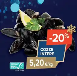 Sapore di Mare Cozze intere offerta
