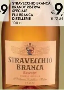 Bennet Stravecchio branca brandy riserva speciale flli branca distillerie offerta