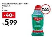 Bennet Collutorio plax soft mint COLGATE offerta