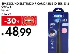 Bennet Spazzolino elettrico ricaricabile io series 2 ORAL-B offerta