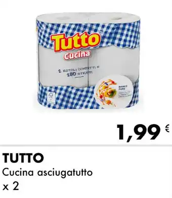 TUTTO Cucina asciugatutto x2