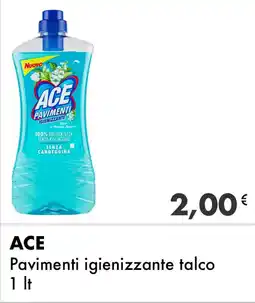 Iper Tosano ACE Pavimenti igienizzante talco offerta
