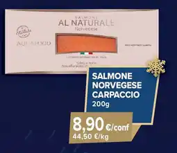 Sapore di Mare Salmone norvegese carpaccio AQUAFOOD offerta