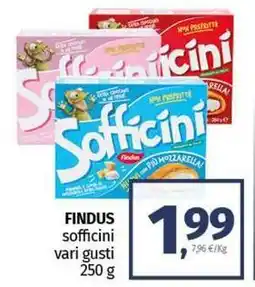 Pam FINDUS sofficini offerta