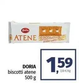 Pam DORIA biscotti atene offerta