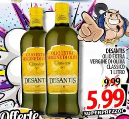 Il Genio Supermercato Desantis olio extra vergine di oliva classico offerta