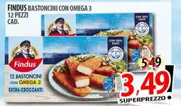 Il Genio Supermercato Findus bastoncini con omega 3 offerta