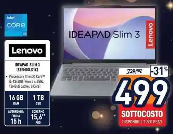 Lenovo IDEAPAD SLIM 3 (83EM00J7IX)