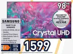 Unieuro SAMSUNG SMART TV LED UE98DU9070 offerta