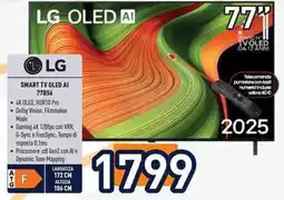 Unieuro LG SMART TV OLED AI 77856 offerta