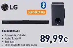 Unieuro LG SOUNDBAR SQC1 offerta