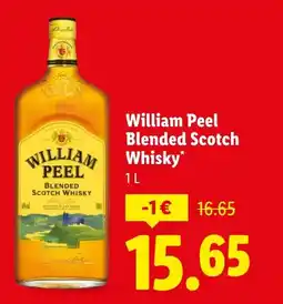 Lidl William Peel Blended Scotch Whisky offerta