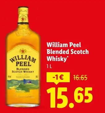 William Peel Blended Scotch Whisky