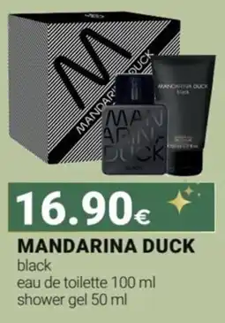 Tigotà MANDARINA DUCK black eau de toilette offerta
