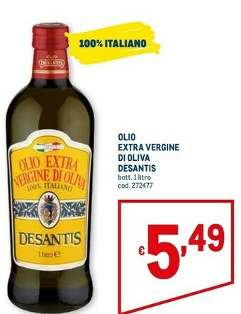 Metro Olio extra vergine di oliva offerta