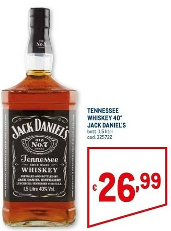 Jack daniel's - tennessee whiskey