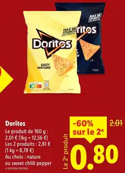 Lidl Doritos offerta