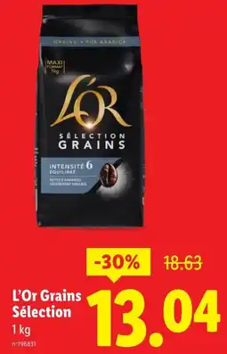 Lidl L'Or Grains Sélection offerta