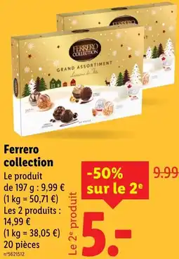 Lidl Ferrero collection offerta