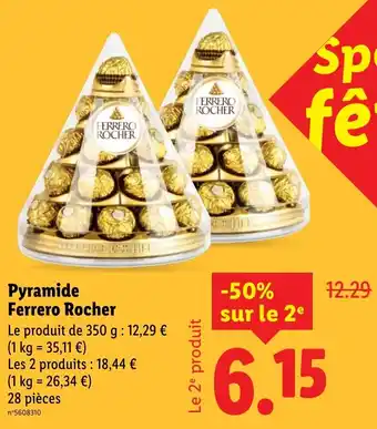 Pyramide Ferrero Rocher