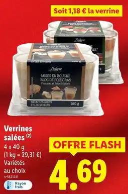 Lidl Verrines salées offerta