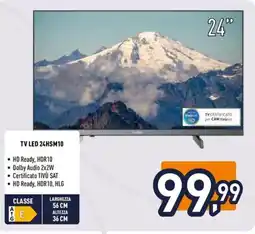 Unieuro ioplee TV LED 24HSM10 offerta