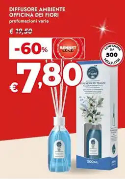 Bennet Diffusore ambiente officina dei fiori offerta