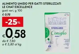 Bennet Alimento umido per gatti sterilizzati LE CHAT EXCELLENCE offerta
