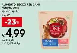 Bennet Alimento secco per cani PURINA ONE offerta