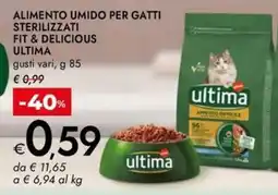 Bennet Alimento umido per gatti sterilizzati fit & delicious ULTIMA offerta