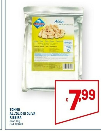 Metro Tonno all'olio di oliva offerta
