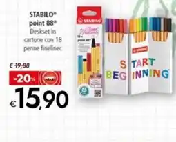 Bennet STABILO point 88 offerta