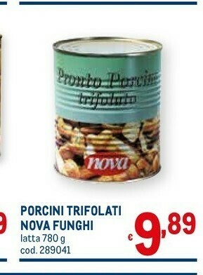 Metro Funghi sott olio offerta