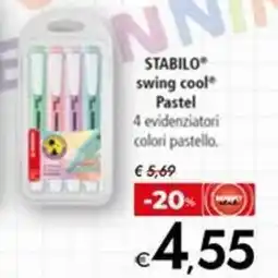 Bennet STABILO swing cool Pastel offerta