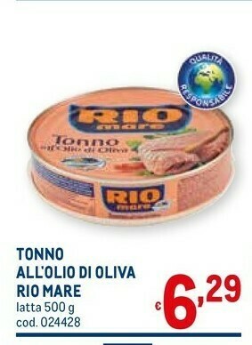 Metro Tonno rio mare offerta