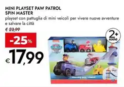 Bennet Mini playset paw patrol spin master offerta