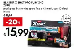 Bennet Blaster x-shot pro fury x40 zuru offerta